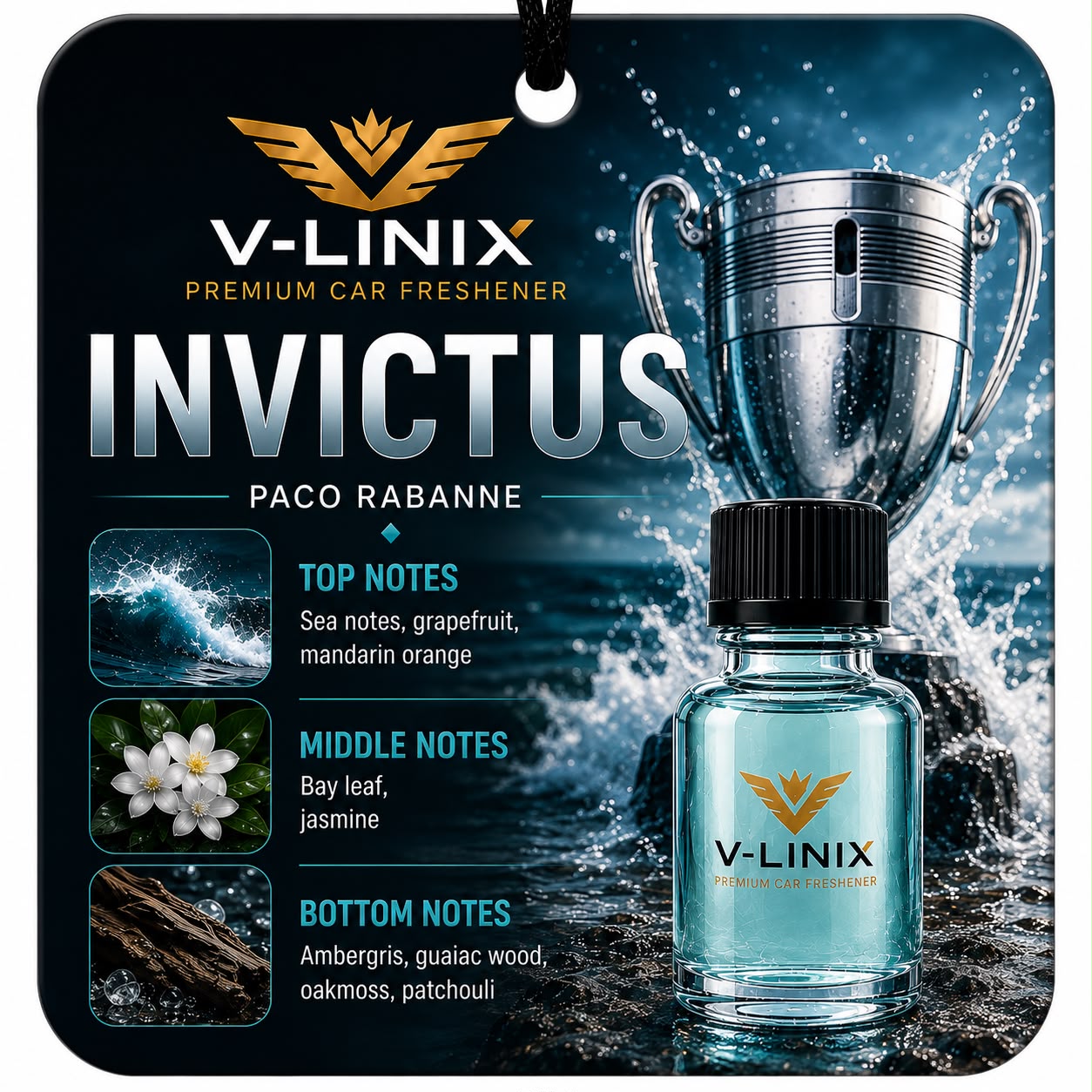 Custom Logo Air Fresheners for Auto Detailers | Bulk Orders | VLINIX