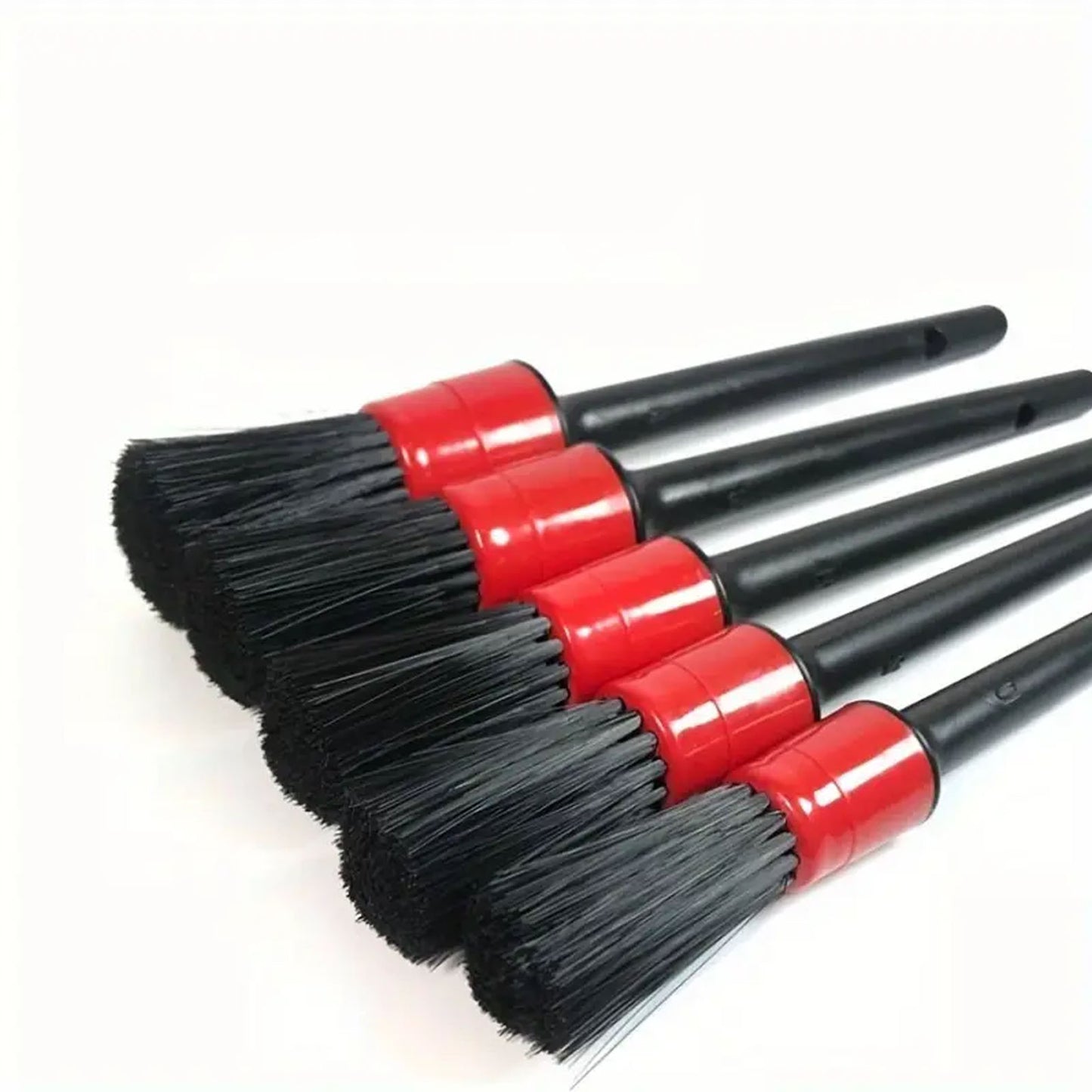 Professional Detailing Brush Set – 5 Ultra Soft Brushes for Interior & Exterior Cleaning