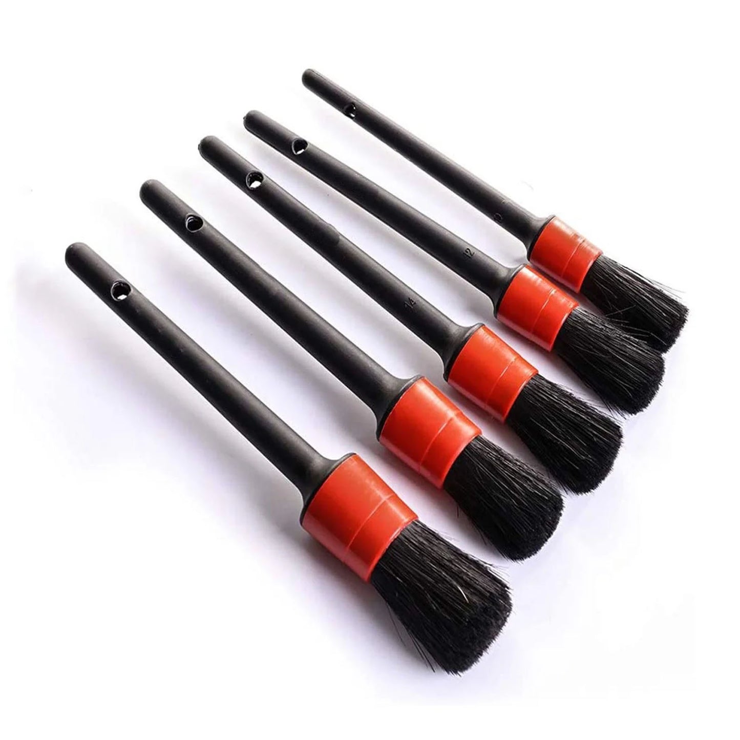 Professional Detailing Brush Set – 5 Ultra Soft Brushes for Interior & Exterior Cleaning