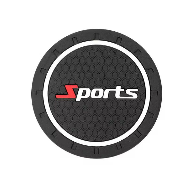 CUSTOM RUBBER CAR CUP HOLDER WITH YOUR LOGO – (2 PIECES PER SET) - VLINIX