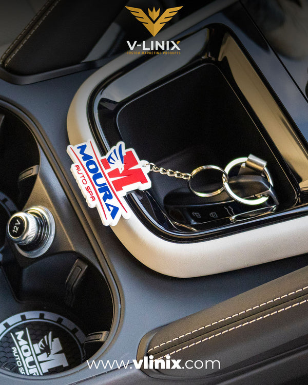 300pcs - LOGO SERIES KEYCHAIN – CUSTOM 2D/3D SOFT PVC