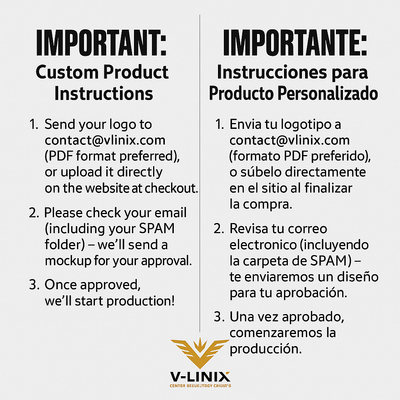Custom logo stencil PREMIUMLINE 1mm, photo 2 - V-LINIX