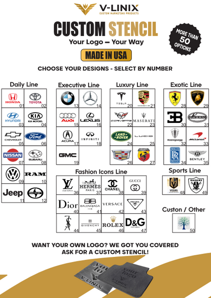 Plantilla individual - FLEXLINE - 11 x 11 pulgadas (0,3 mm)