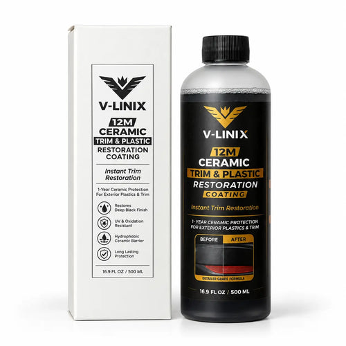 Plastic Trim Restorer, 12 month ceramic protection - V-LINIX