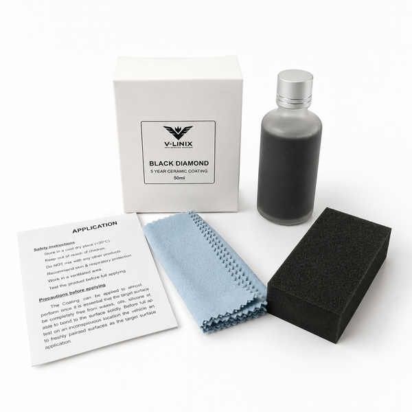 VLINIX Black Diamond Graphene Ceramic Coating - 5 Years Protection 14h - 50ml