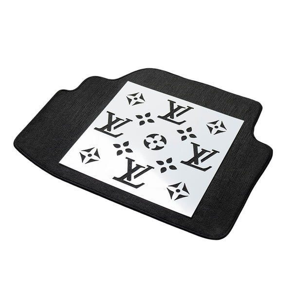 12 Car Brand Stencil Set – FASHION LINE | 12 Reusable Carpet Stencils + FREE Bonus | VLINIX
