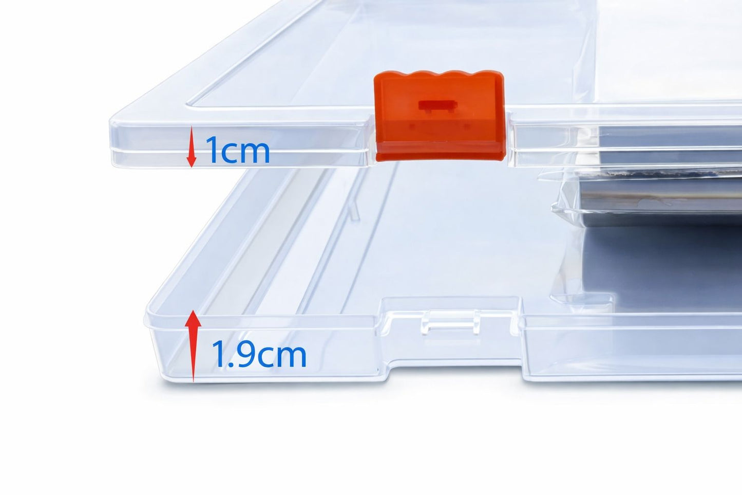 Estuche profesional para guardar plantillas: capacidad para 60 plantillas (30 x 30 x 2,5 cm) - VLINIX