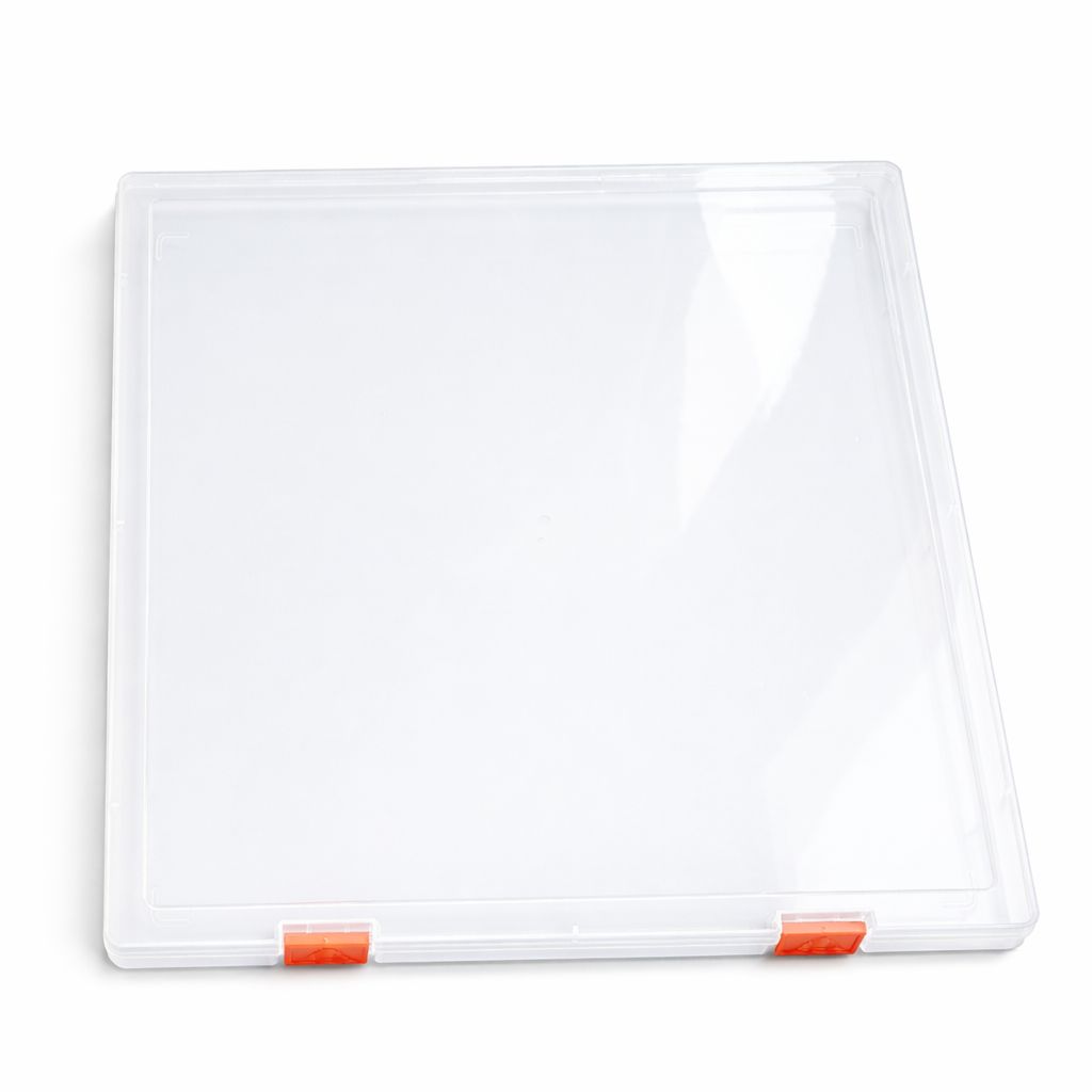 Estuche profesional para guardar plantillas: capacidad para 60 plantillas (30 x 30 x 2,5 cm) - VLINIX