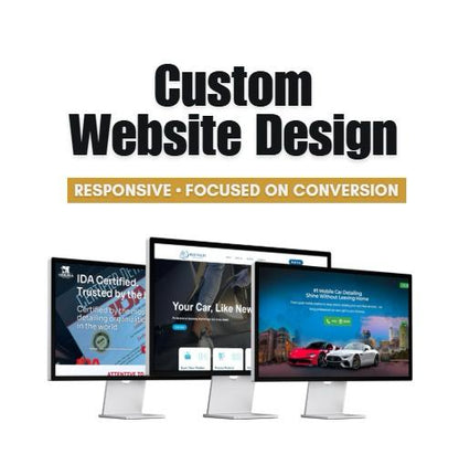 Sitio web profesional para detallistas | Página de destino de alta conversión - VLINIX
