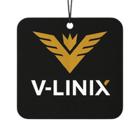 Custom Car Air Fresheners with Your Logo  – 2.5” Square - Bulk Pricing (As Low As $ 0.90/Unit) | VLINIX