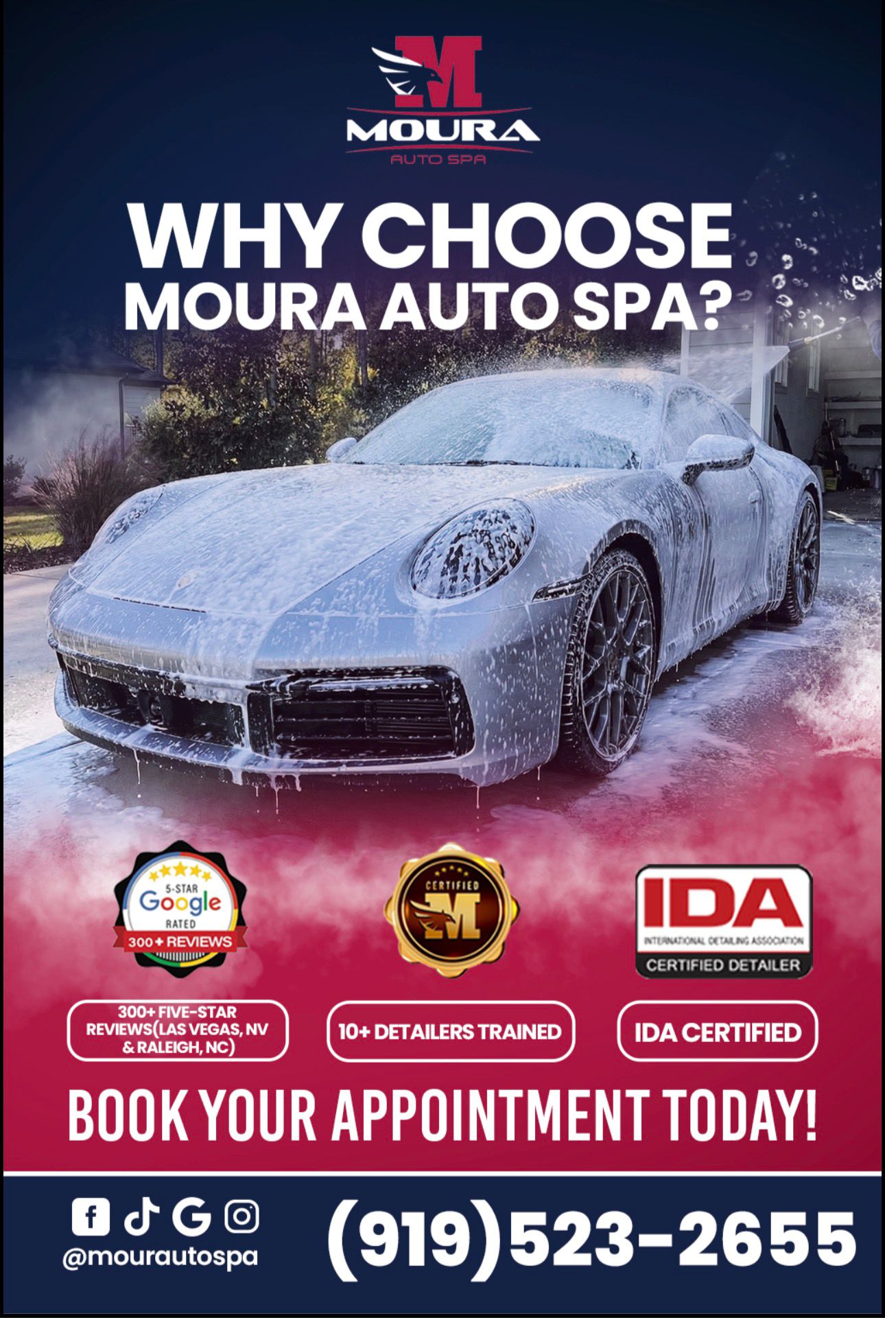 Folleto profesional personalizado para detalles | Diseño listo para imprimir - VLINIX