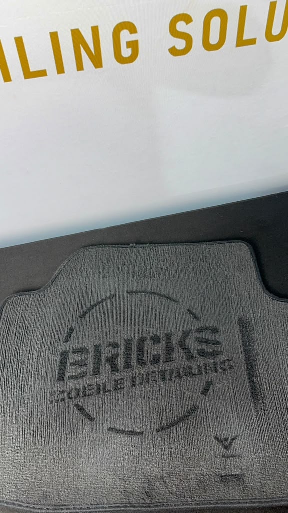 Custom Detailing Logo Stencil (2pcs)  – Made to Order - Text or Design - FLEXLINE - VLINIX