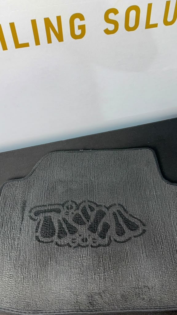 Custom Detailing Logo Stencil (2pcs)  – Made to Order - Text or Design - FLEXLINE - VLINIX