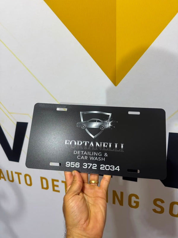 Custom Cover Plate for Mobile Detailers – Aluminum + Reusable Adhesive | VLINIX