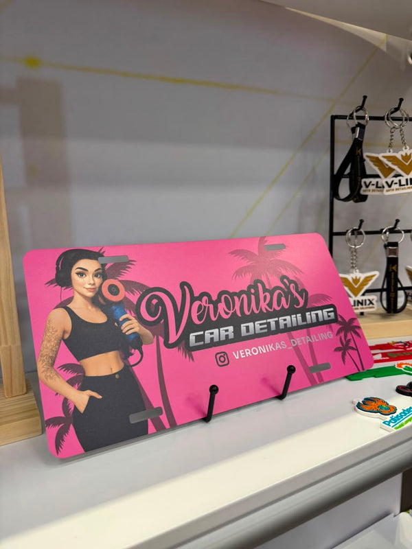 Custom Cover Plate for Mobile Detailers – Aluminum + Reusable Adhesive | VLINIX