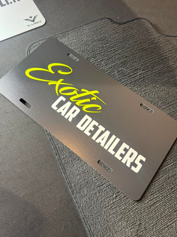 Custom Cover Plate for Mobile Detailers – Aluminum + Reusable Adhesive | VLINIX