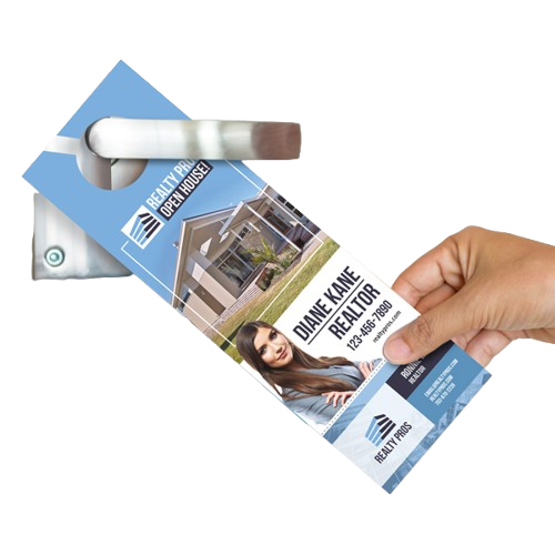 Professional Door Hanger for Detailers | Custom Print-Ready Design - VLINIX