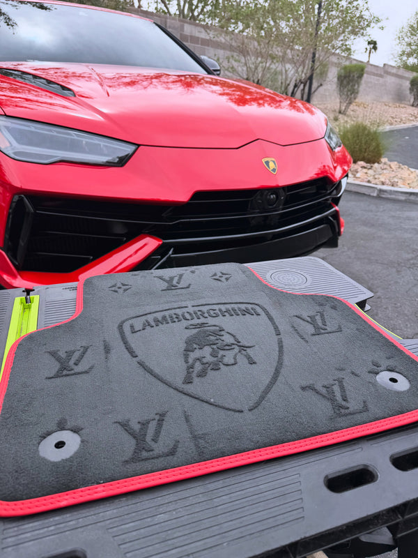 12 Car Brand Stencil Set – FASHION LINE | 12 Reusable Carpet Stencils + FREE Bonus | VLINIX