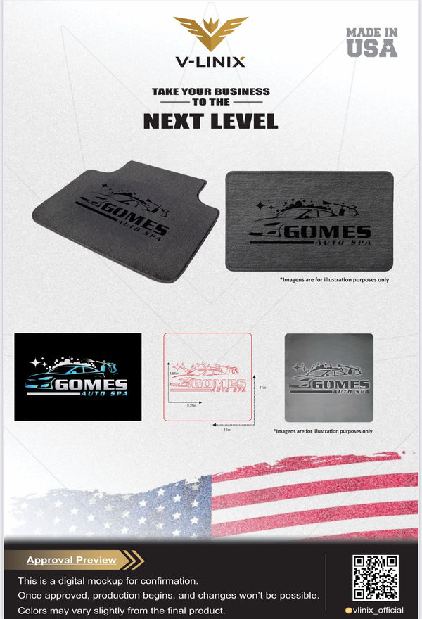 FLEXLINE Custom Stencil (2pcs) – Personalized With Your Logo