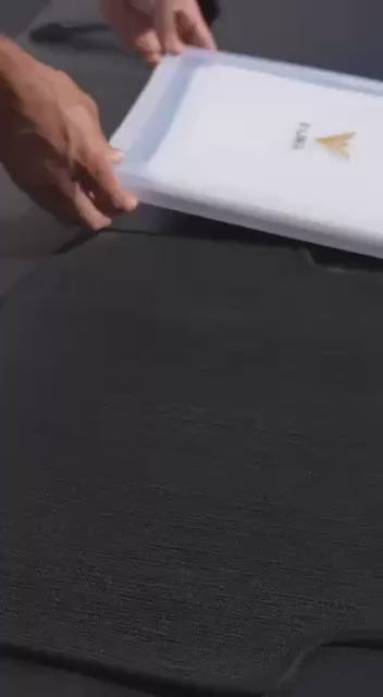 Estuche profesional para guardar plantillas: capacidad para 60 plantillas (30 x 30 x 2,5 cm) - VLINIX